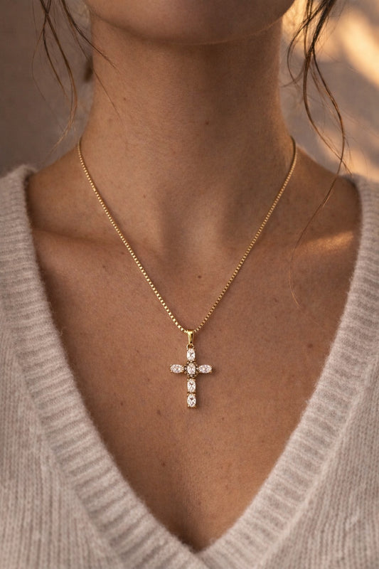 Amen Cross Necklace