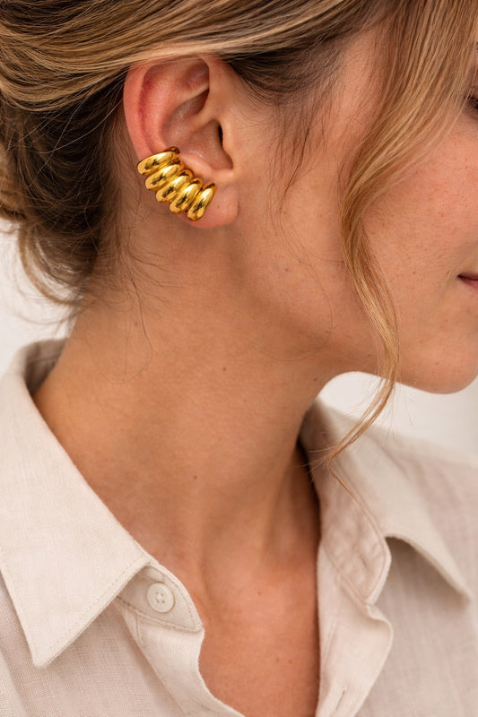 Golden Wrap Earrings