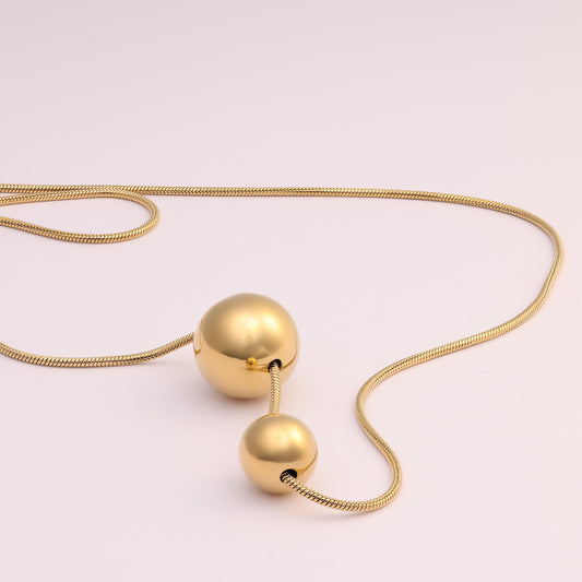 Golden Eclipse Necklace