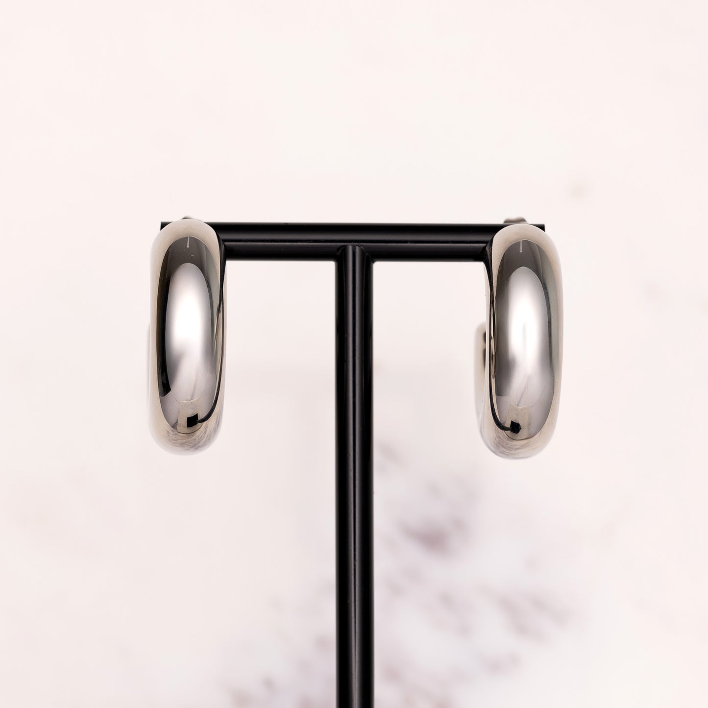 Chunky Hoops Earrings
