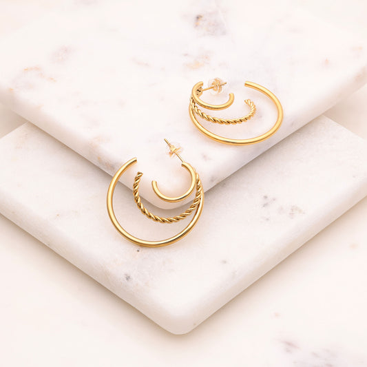 Hoops Orbit Earrings