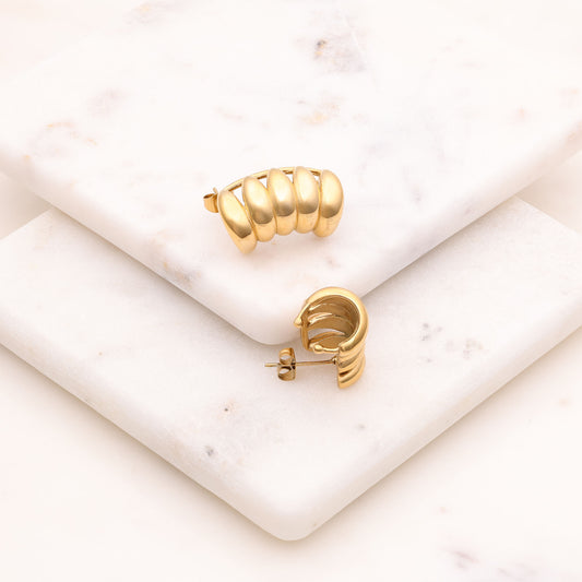 Golden Wrap Earrings