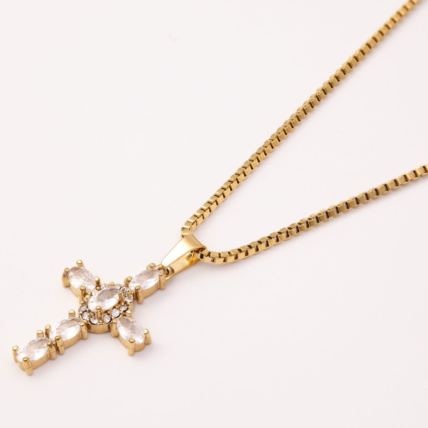 Amen Cross Necklace