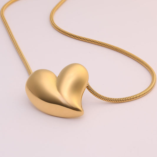Chunky Heart Necklace