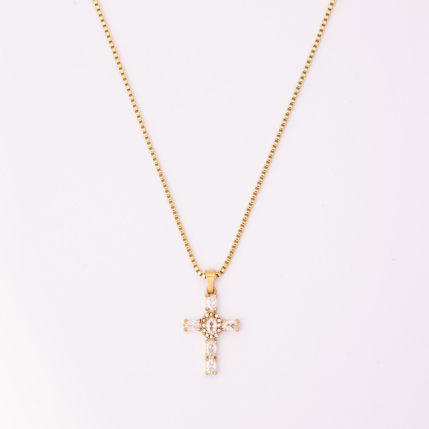 Amen Cross Necklace
