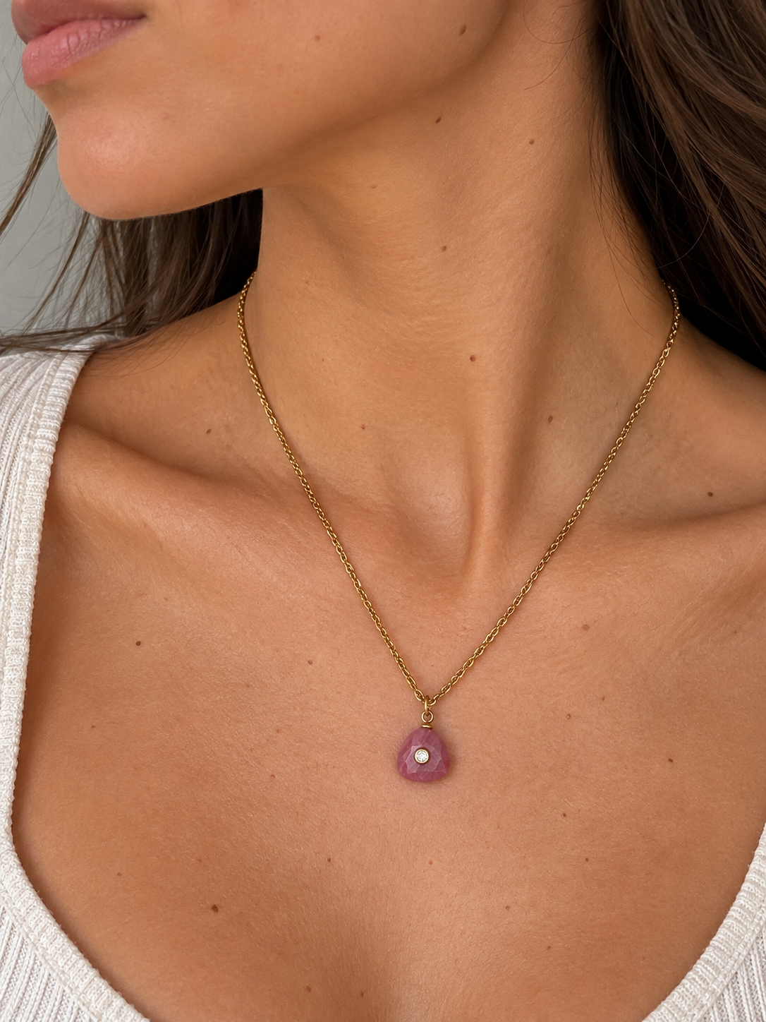 Rhodochrosite Necklace
