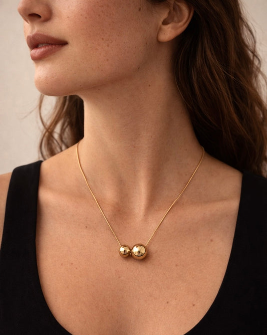 Golden Eclipse Necklace