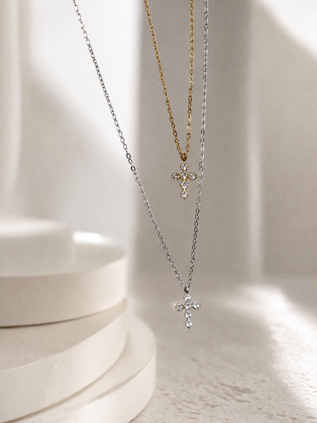 Divine Cross Necklace