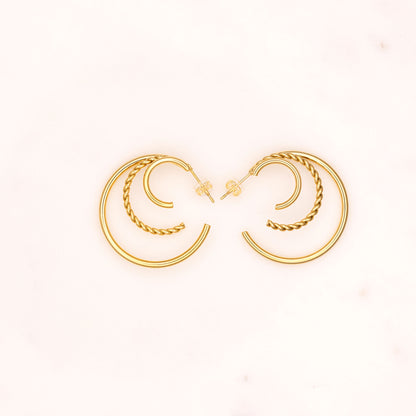 Hoops Orbit Earrings