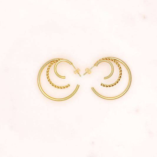 Hoops Orbit Earrings
