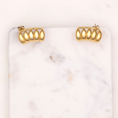 Golden Wrap Earrings