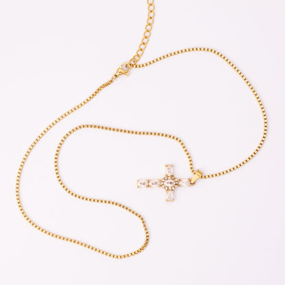 Amen Cross Necklace