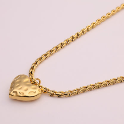Molten heart Necklace
