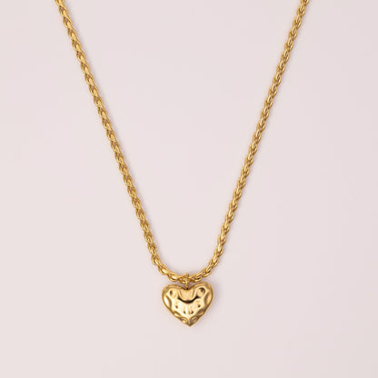 Molten heart Necklace