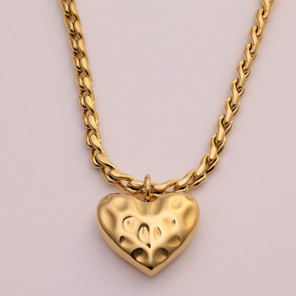 Molten heart Necklace