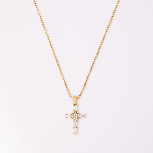 Amen Cross Necklace